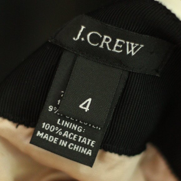 J. CREW Black and White Pencil Skirt - Picture 4 of 5